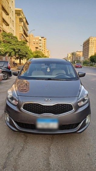 Kia Carens 2014 Gray Automatic Used for Sale in Heliopolis