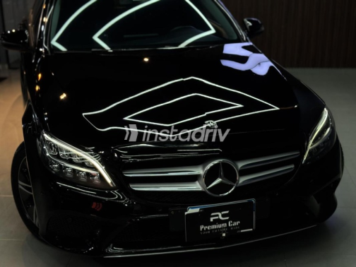 Mercedes C 180 2020 Black Automatic Used for Sale in Greater Cairo ( Cairo + Giza) - 1