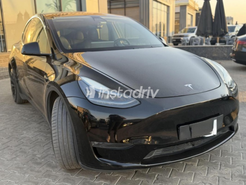 تسلا Model Y 2023 أسود أوتوماتيك مستعملة للبيع في القاهرة - 9
