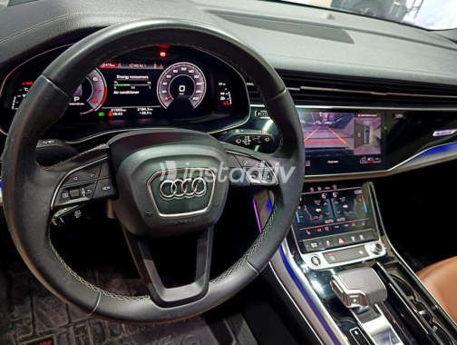 Audi Q7 2024 Gray Automatic Used for Sale in Heliopolis - 7