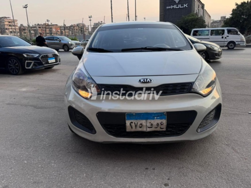 Kia Rio 2014 Silver Automatic Used for Sale in Cairo - 2