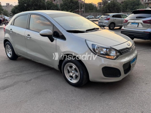 Kia Rio 2014 Silver Automatic Used for Sale in Cairo - 3