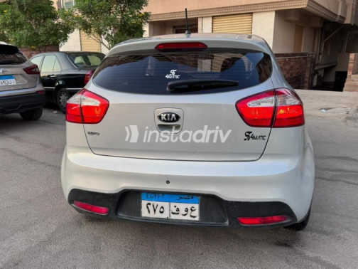 Kia Rio 2014 Silver Automatic Used for Sale in Cairo - 5