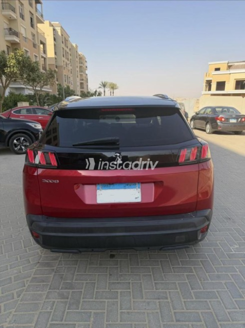 Peugeot 3008 2022 Red Automatic Used for Sale in Cairo - 2