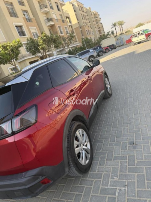 Peugeot 3008 2022 Red Automatic Used for Sale in Cairo - 3