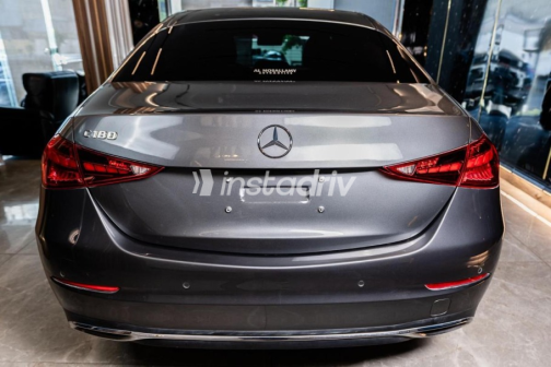 Mercedes C 180 2023 Gray Automatic Used for Sale in Cairo - 3