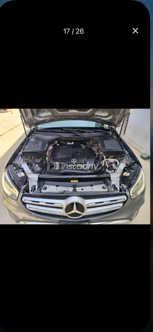Mercedes GLC 200 2021 Gray Automatic Used for Sale in Greater Cairo ( Cairo + Giza) - 3