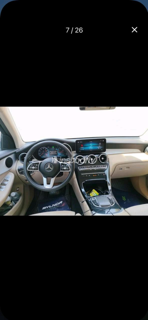Mercedes GLC 200 2021 Gray Automatic Used for Sale in Greater Cairo ( Cairo + Giza) - 4