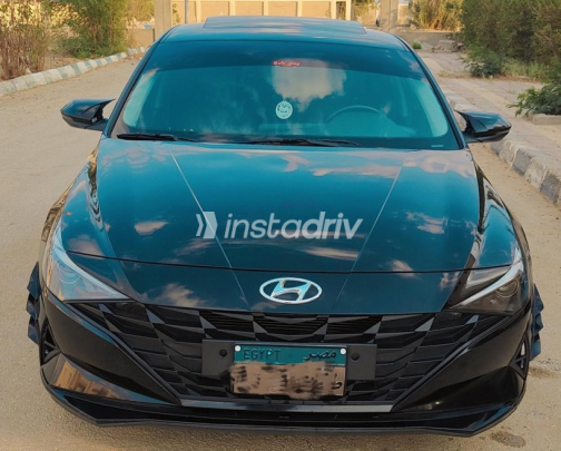 Hyundai Elantra CN7 2022 Black Automatic Used for Sale in 6 October - 6
