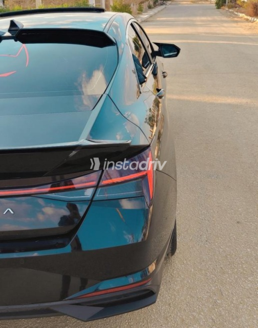 Hyundai Elantra CN7 2022 Black Automatic Used for Sale in 6 October - 8