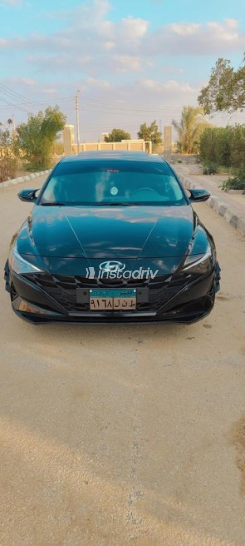 Hyundai Elantra CN7 2022 Black Automatic Used for Sale in 6 October - 10