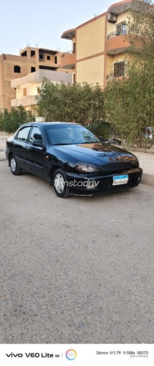 Chevrolet Lanos 2010 Black Manual Used for Sale in Luxor - 1
