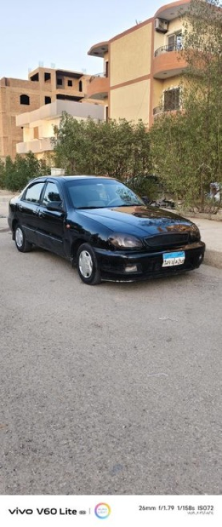 Chevrolet Lanos 2010 Black Manual Used for Sale in Luxor