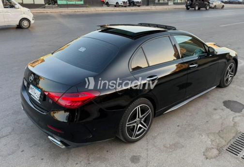 Mercedes C 200 2023 Black Automatic Used for Sale in Nasr city - 2