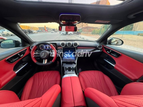 Mercedes C 200 2023 Black Automatic Used for Sale in Nasr city - 8