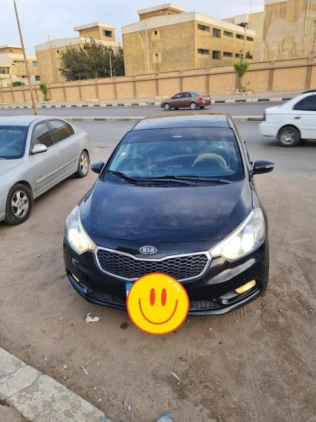 Kia Cerato 2015 Black Automatic Used for Sale in Nasr city