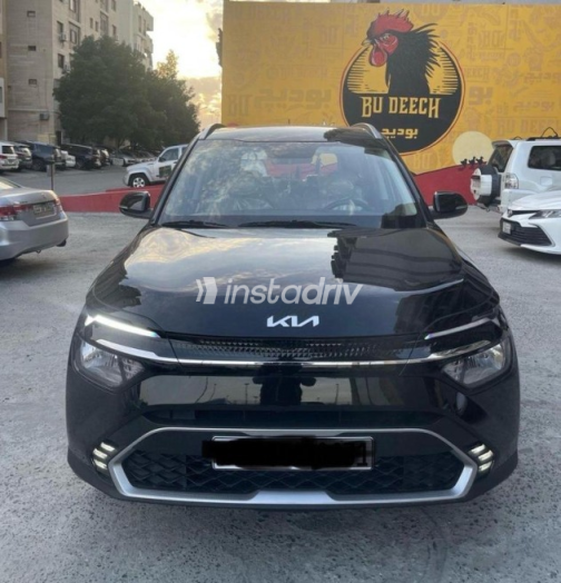 Kia Carens 2024 Black Automatic Used for Sale in Mansoura - 1
