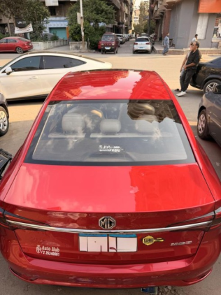MG 5 2021 Red Automatic Used for Sale in Banha