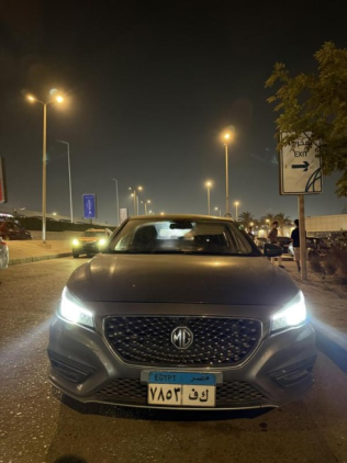 ام جى 6 2022 فضي أوتوماتيك مستعملة للبيع في 6 أكتوبر