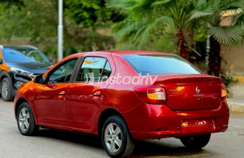 Renault Logan 2015 Red Automatic Used for Sale in Mohandessin - 2