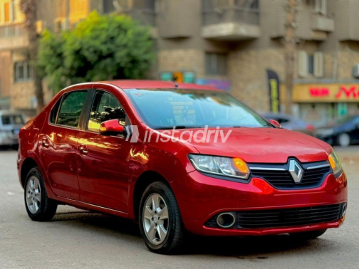Renault Logan 2015 Red Automatic Used for Sale in Mohandessin - 3