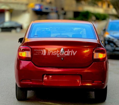Renault Logan 2015 Red Automatic Used for Sale in Mohandessin - 5