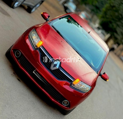 Renault Logan 2015 Red Automatic Used for Sale in Mohandessin - 10