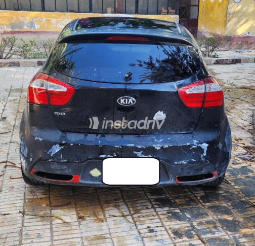 Kia Rio 2013 Black Automatic Used for Sale in Alexandria - 2