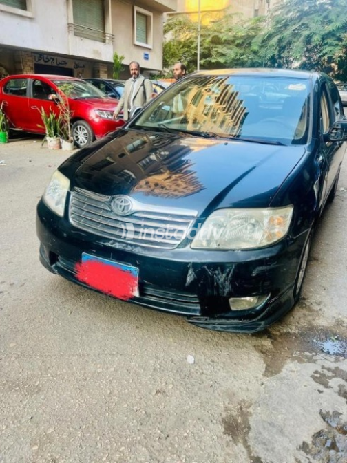 Toyota Corolla 2007 Black Automatic Used for Sale in Nasr city - 1