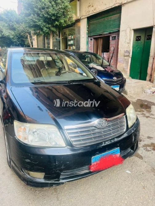 Toyota Corolla 2007 Black Automatic Used for Sale in Nasr city - 3