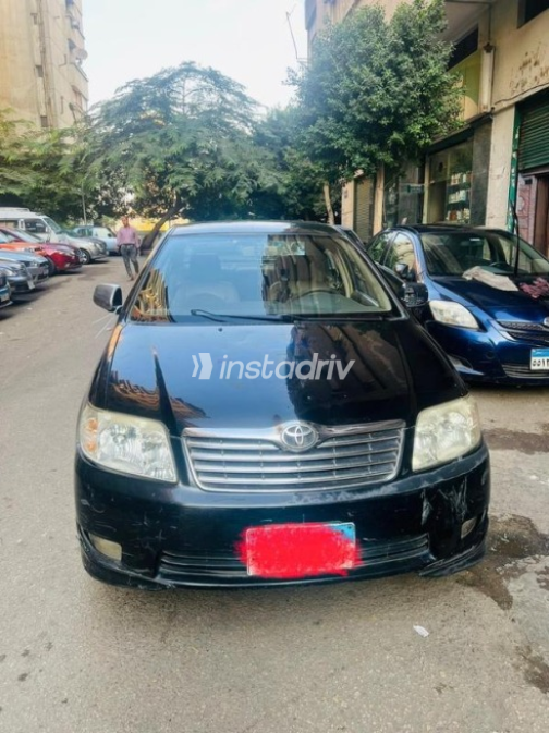 Toyota Corolla 2007 Black Automatic Used for Sale in Nasr city - 4