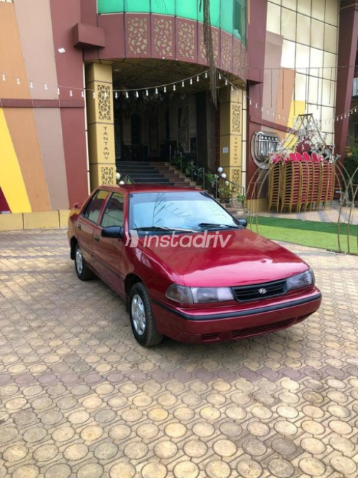 Hyundai Excel 1998 Burgundy Automatic Used for Sale in Greater Cairo ( Cairo + Giza) - 2