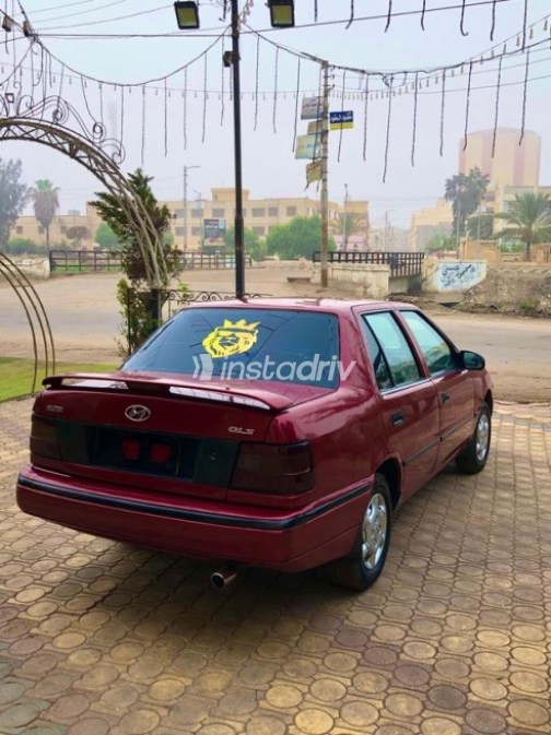 Hyundai Excel 1998 Burgundy Automatic Used for Sale in Greater Cairo ( Cairo + Giza) - 3