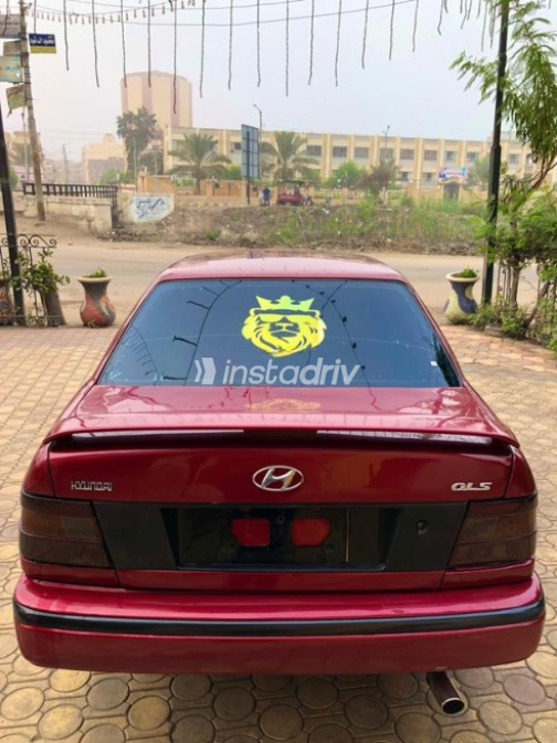 Hyundai Excel 1998 Burgundy Automatic Used for Sale in Greater Cairo ( Cairo + Giza) - 5