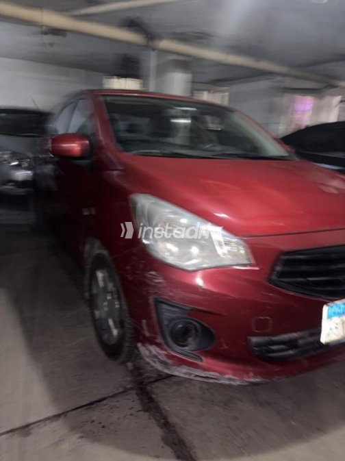 Mitsubishi Attrage 2014 Red Automatic Used for Sale in Alexandria - 2