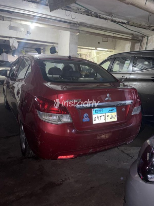 Mitsubishi Attrage 2014 Red Automatic Used for Sale in Alexandria - 4