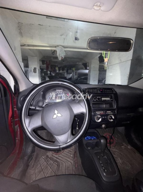 Mitsubishi Attrage 2014 Red Automatic Used for Sale in Alexandria - 7