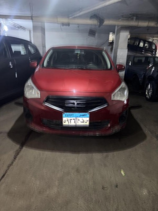 Mitsubishi Attrage 2014 Red Automatic Used for Sale in Alexandria