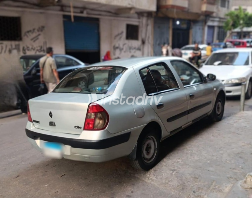 رينو كليو 2003 فضي يدوي مستعملة للبيع في الإسكندرية - 2