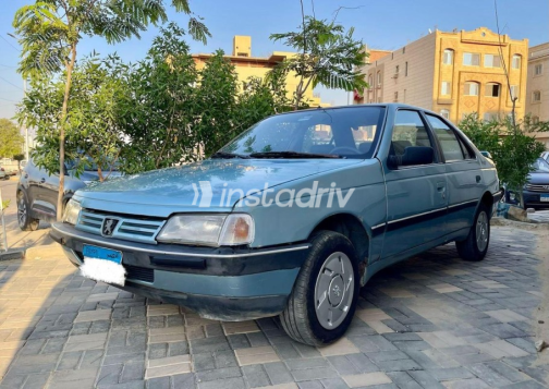 Peugeot 405 2001 Cyan Manual Used for Sale in Badr City - 3