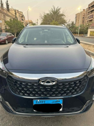 شيرى تيجو 7 2025 أزرق غامق أوتوماتيك مستعملة للبيع في العبور