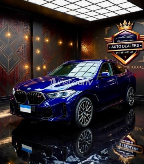 BMW X6 2025 Dark Blue Automatic Used for Sale in Cairo - 1