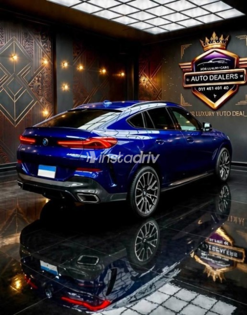 BMW X6 2025 Dark Blue Automatic Used for Sale in Cairo - 2