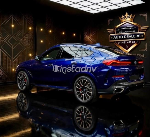 BMW X6 2025 Dark Blue Automatic Used for Sale in Cairo - 3