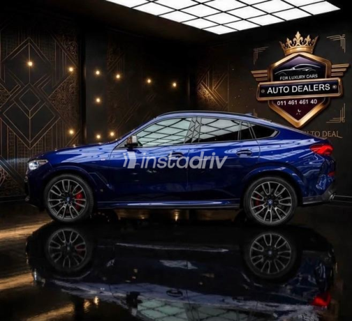 BMW X6 2025 Dark Blue Automatic Used for Sale in Cairo - 4