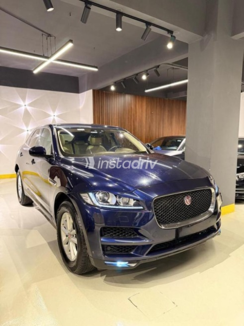Jaguar F-Pace 2019 Dark Blue Automatic Used for Sale in Maadi - 2