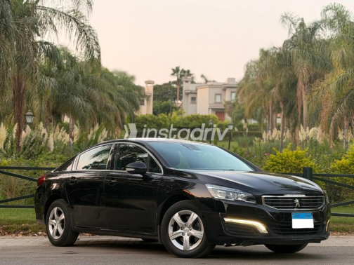 Peugeot 508 2016 Black Automatic Used for Sale in Maadi - 1