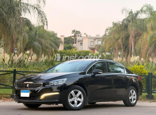 Peugeot 508 2016 Black Automatic Used for Sale in Maadi - 2