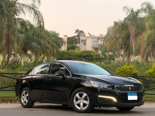 Peugeot 508 2016 Black Automatic Used for Sale in Maadi