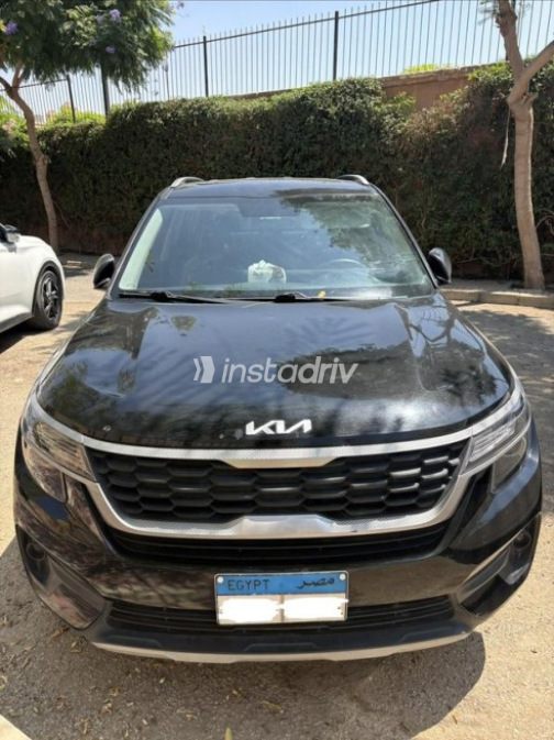 Kia Seltos 2023 Black Automatic Used for Sale in Cairo - 1